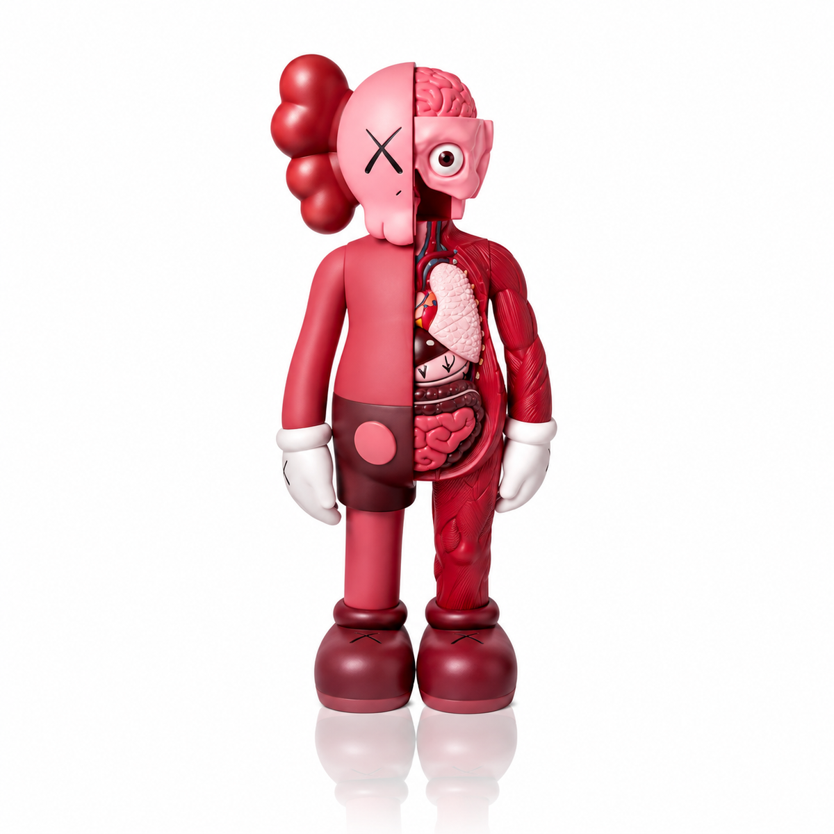 KAWS ANATOMY RED EDITION FIGURE