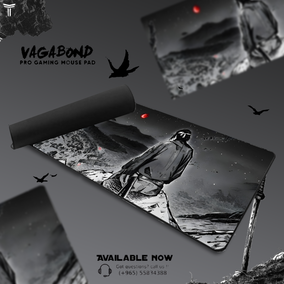 Musashi V2 Dark Mouse pad