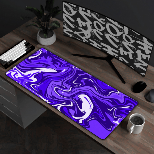 PURPLE STRATE LIQUID MOUSE PAD