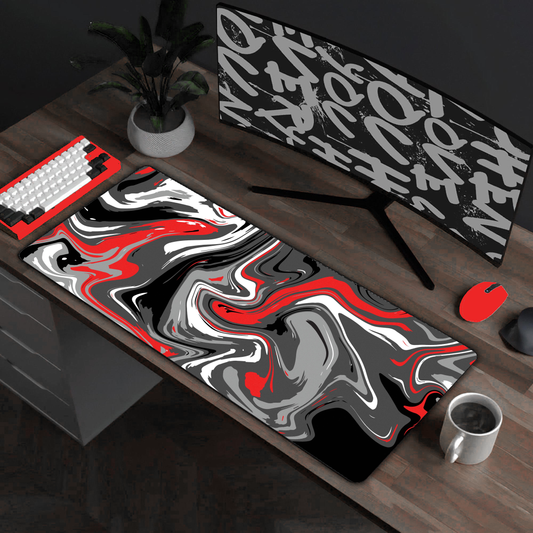 RED STRATE LIQUID MOUSE PAD