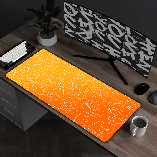 ORANGE GRADIENT MOUSE PAD