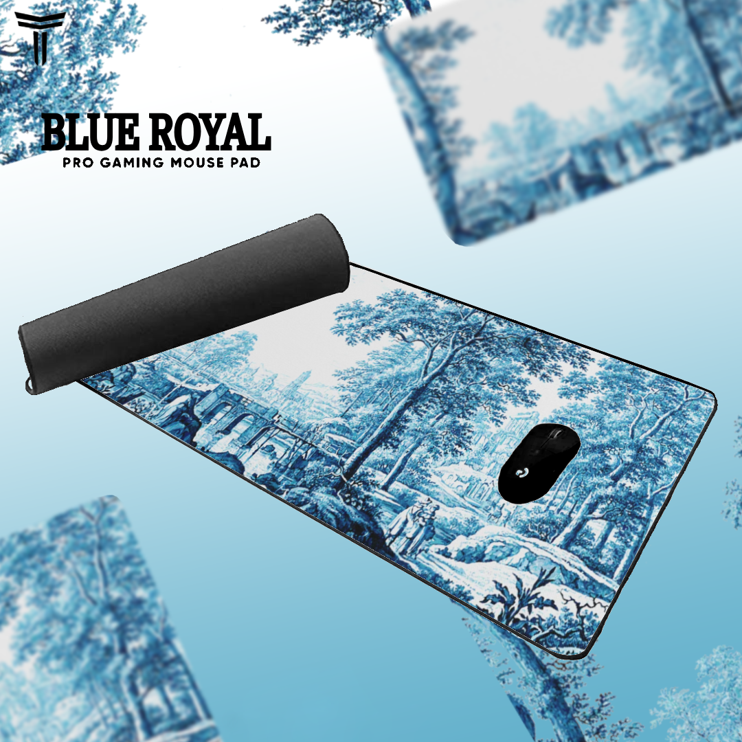 BLUE ROYAL MOUSE PAD