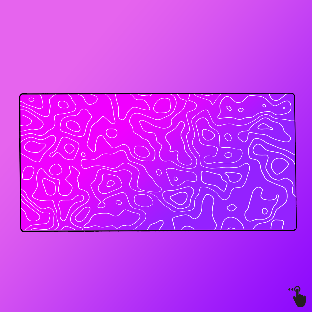 PURPLE GRADIENT MOUSE PAD