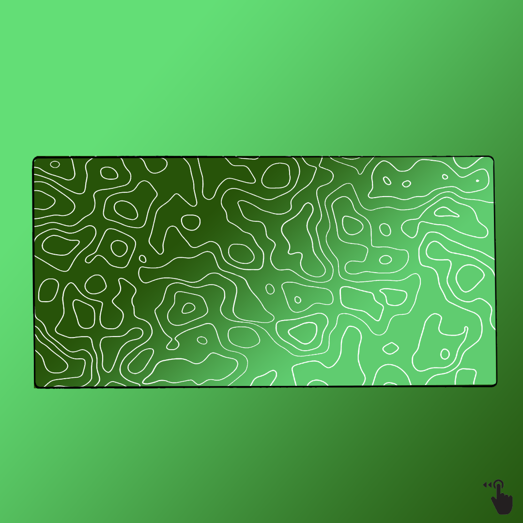 GREEN GRADIENT MOUSE PAD