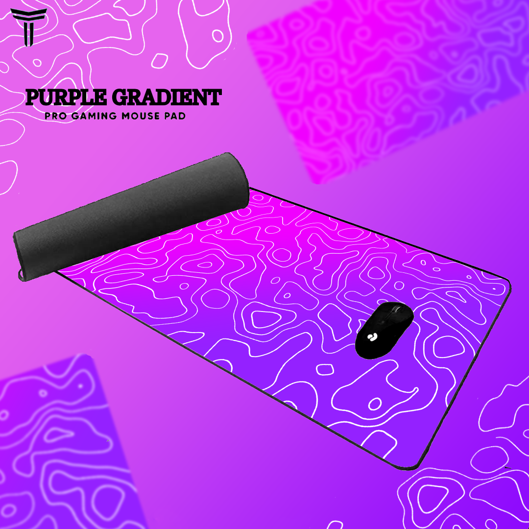 PURPLE GRADIENT MOUSE PAD